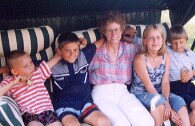 Karen with kids
