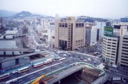 View from Fukuya Department Store