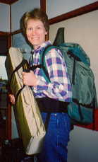 Karen's portable music setup