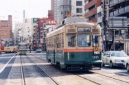 Streetcars in downtown